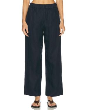 Jenni Kayne Logan Linen Pant - Blue