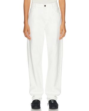 The Row Carlyl Pant - White