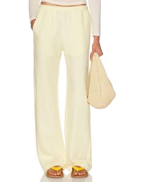 Enza Costa Twill Everywhere Pant - Natural