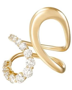 Melissa Kaye Aria Jane Ring - Metallic
