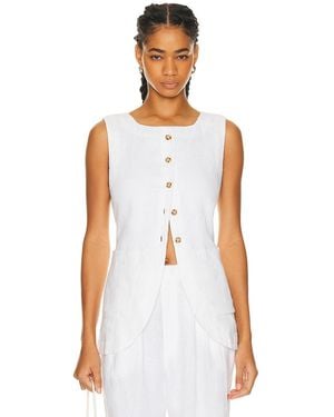 Posse Emma Vest - White