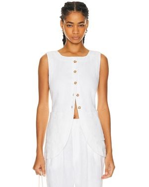 Posse Emma Vest - White