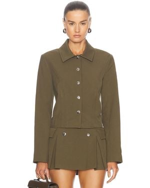 STAUD Marino Jacket - Green