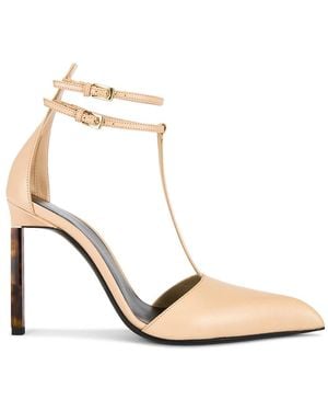 Tom Ford Kid T Strap 105 Pump - White