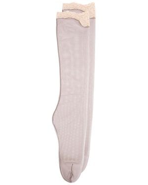 Valentino Lace Socks - Multicolor