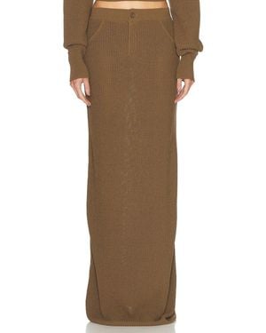 AYA MUSE Castu Skirt - Brown