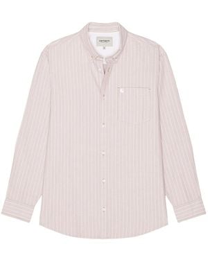 Carhartt Long Sleeve Cassel Shirt - Pink