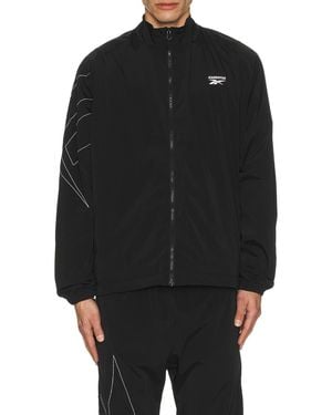 Reebok X Kanghyuk Stitched Logo Track Jacket - Black