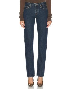 RE/DONE Slim Cig Straight Leg Jeans - Blue
