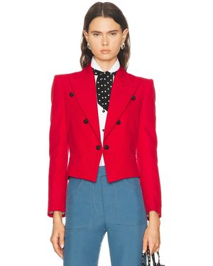 Valentino Lana Vergine Jacket - Red
