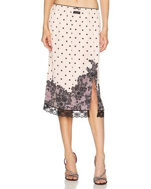 Marc Jacobs Trompe 'Oeil Dots Skirt - Multicolor