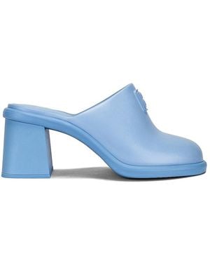 Miu Miu Soft Mules - Blue