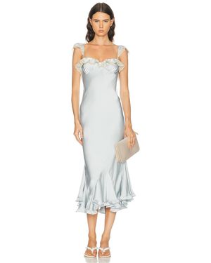 LPA Addison Midi Dress - White