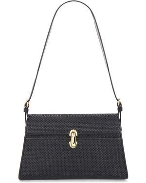 SAVETTE Symmetry Shoulder Bag - Black