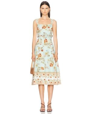 Hemant & Nandita Rohi Belt Longdress - White