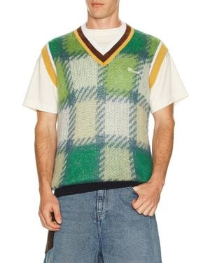 Marni V Neck Sweater Vest - Green