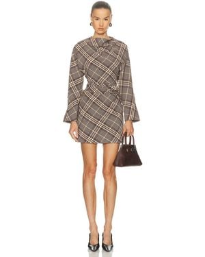 Jonathan Simkhai Harpor Longsleeve Mini Dress - Natural