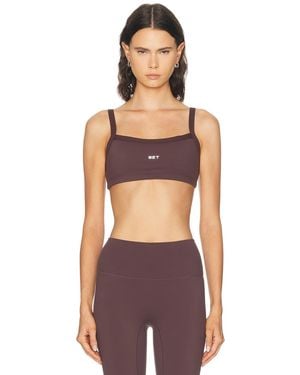 Set Active Sportbody Sporty Scoop Bra - Red