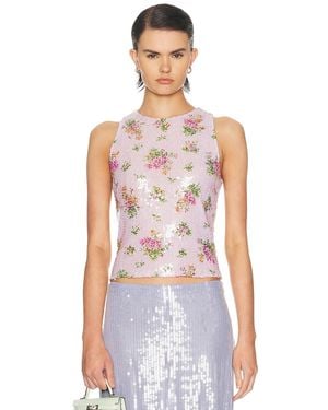 Brandon Maxwell Noemi Tank Top - White