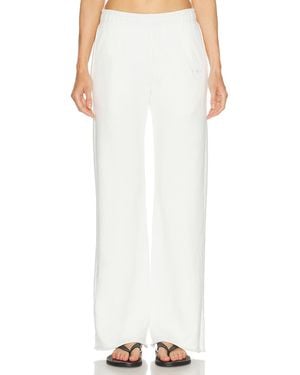 LDMA All Day Straight Leg Sweatpant - White
