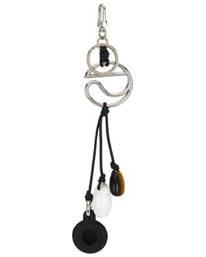 Coperni Stone Key Chain - Black