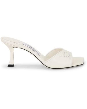 Jimmy Choo Skye 70 Sandal - White