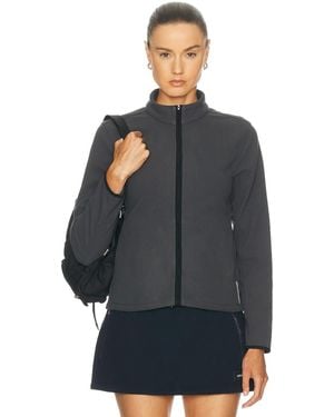 Literary Sport Lucille Fleece Zip Up Jacket - Gray