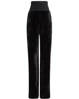 Alaïa Velvet Pant - Black