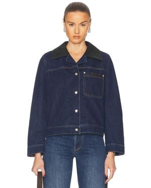 Wales Bonner Sea Denim Jacket - Blue