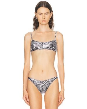Blumarine Bikini Top - Black