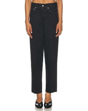 Agolde 80S High Rise Vintage Taper Jean - Black