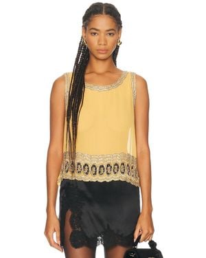 Bode Ducat Tank Top - Black