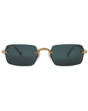 Ray-Ban X A$Ap Rocky Rb3928 Rectangle Sunglasses - Multicolor