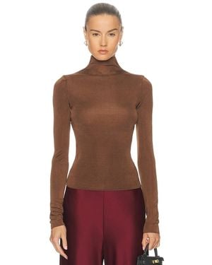 L'academie Syndi Knit Top - Red