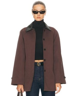 STAUD Jackson Coat - Brown