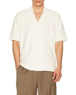 Rag & Bone Zuma Ottoman Camp Shirt - White
