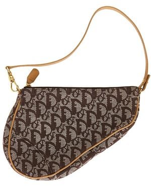 Dior Issimo Pochette Saddle Bag - Brown