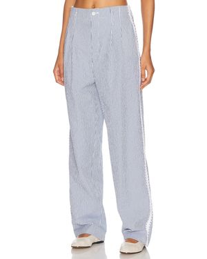 Bode Club Stripe Murray Trouser - Blue