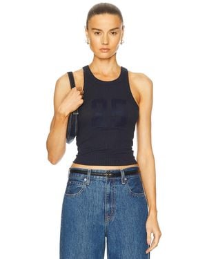 AYA MUSE Number Tank Top - Blue