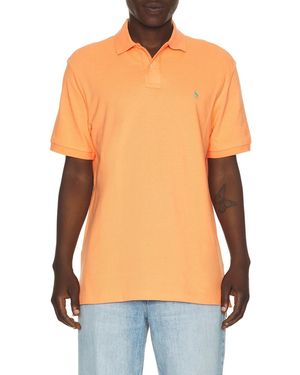 Polo Ralph Lauren Short Sleeve Mesh Polo - Orange