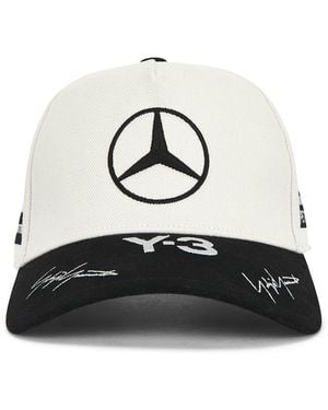 Y-3 Me Race Cap - White