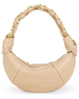 Saint Laurent Mini Amalia Hobo Bag - White