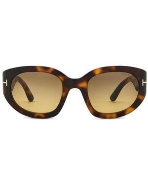 Tom Ford Rectangular Sunglasses - Natural