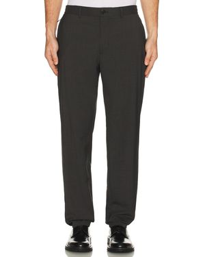 Theory Motion Wool Curtis Pant - Black