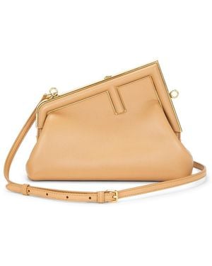 【関税&送料込】Fendi Fendi First Sma Karung Etrusco Fendi First Sma Karung Etrusco in Brown | Lyst