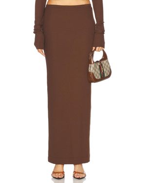 ÉTERNE Emma Skirt - Brown