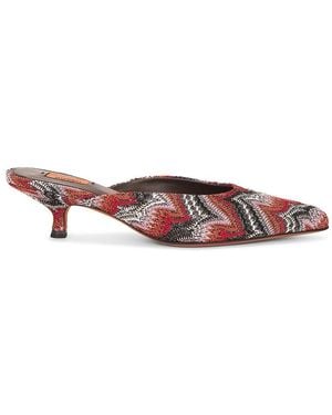 Missoni Gabri Raschel Lame Mule - Multicolor