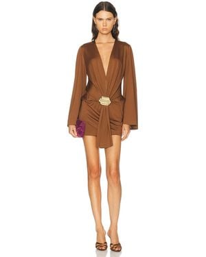 Alexis Syros Dress - Brown