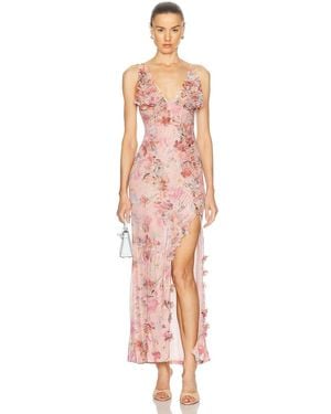 PATBO Lily Flower Gown - Pink