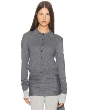 Helsa Kerstin Knit Cardigan - Gray